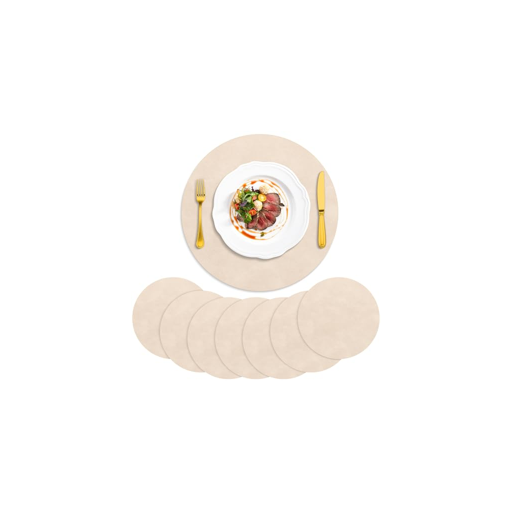 Gomez Quest Linen Co. Matte Placemats Clear