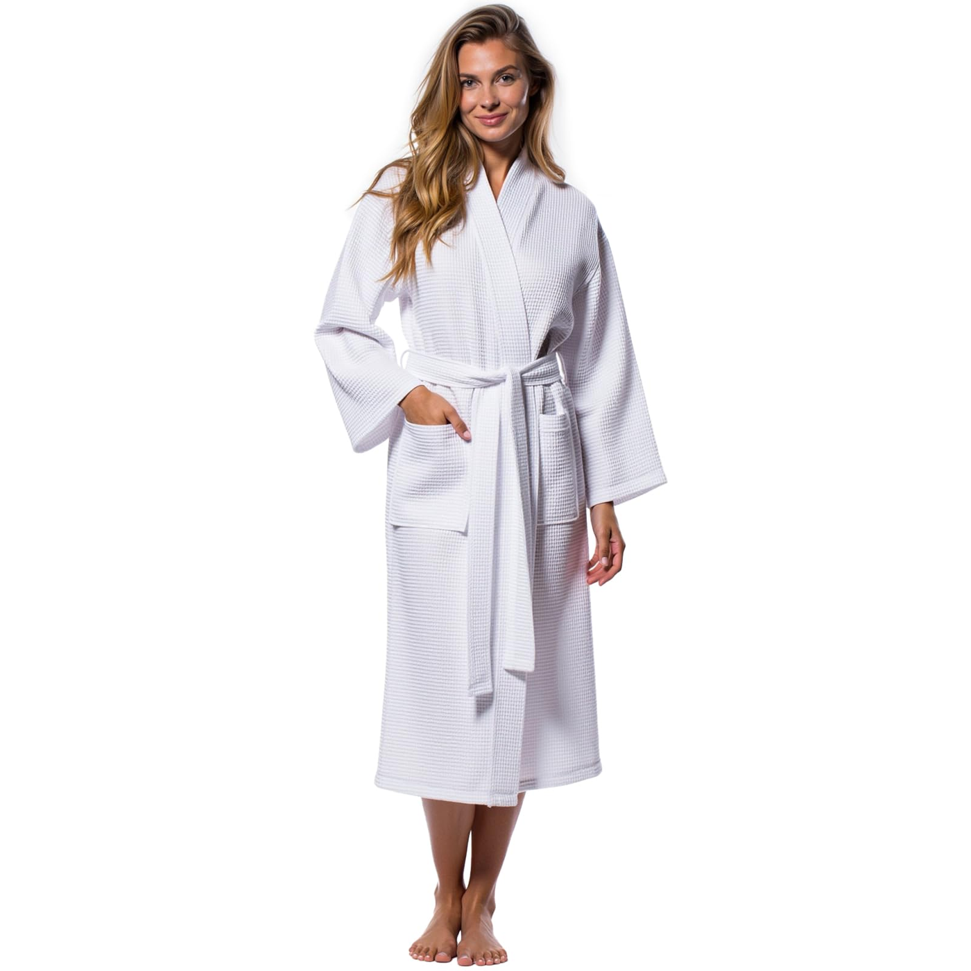 Waffle Cotton Robe XL product photo