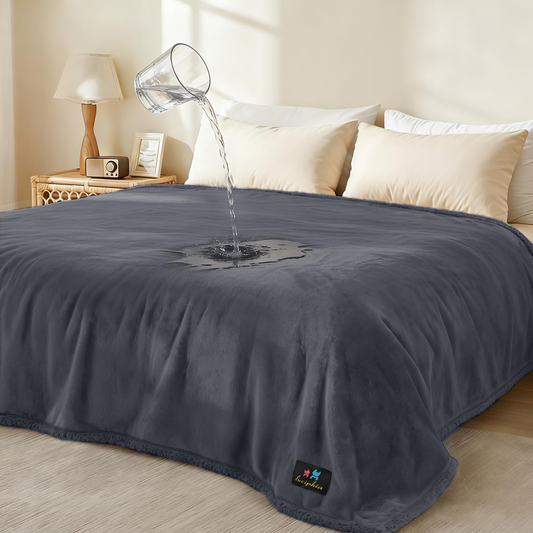 Gomez Quest Linen Co. Modern Pet Blanket Sage