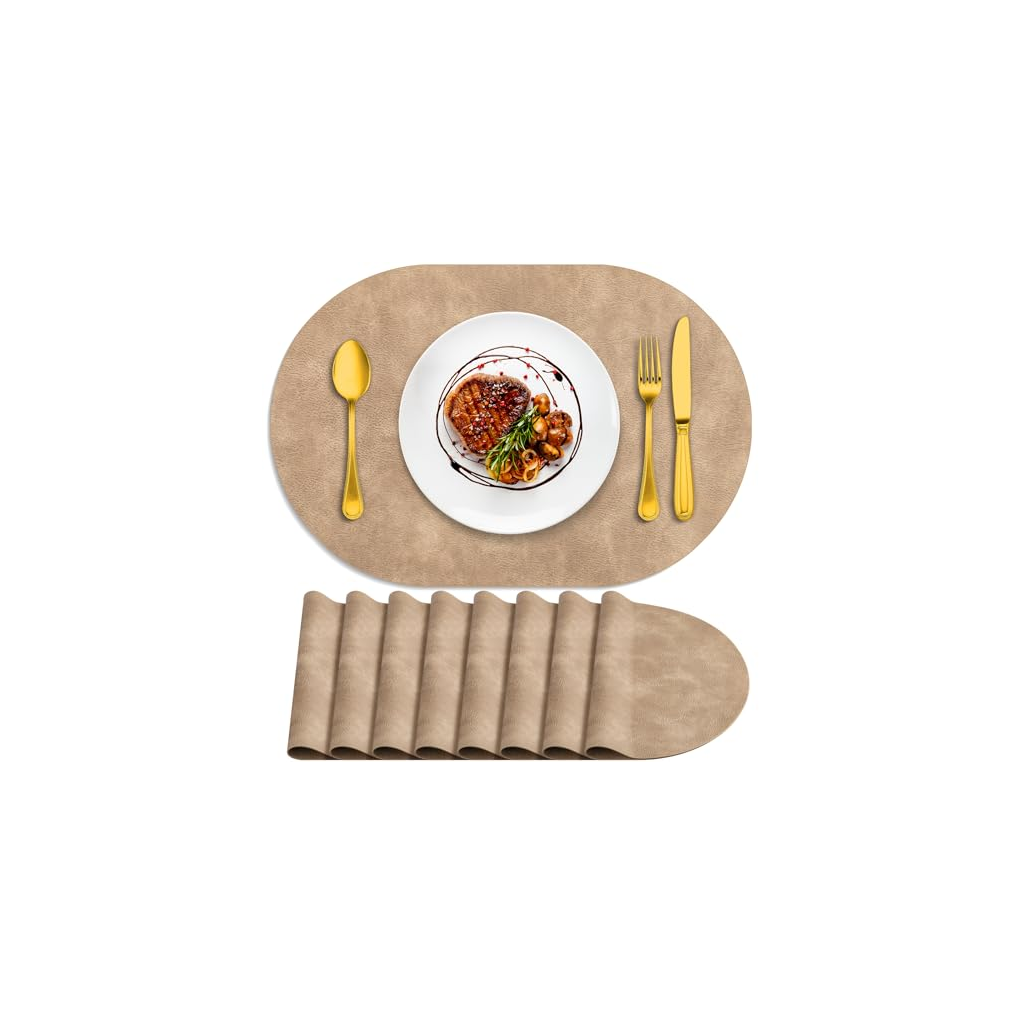 Gomez Quest Linen Co. Deluxe Placemats Clear