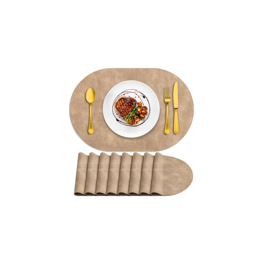 Gomez Quest Linen Co. Deluxe Placemats Clear