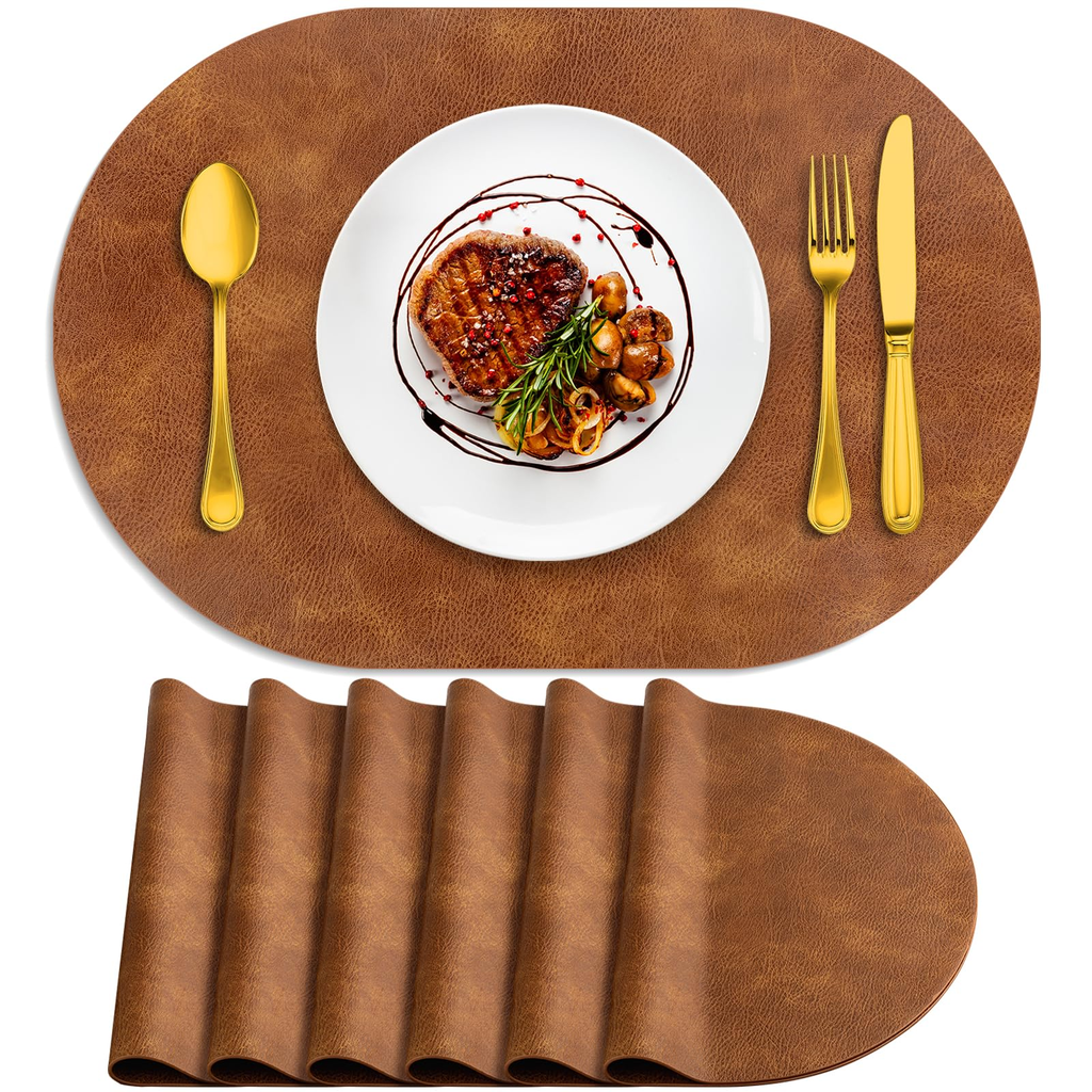 Gomez Quest Linen Co. Deluxe Placemats Black