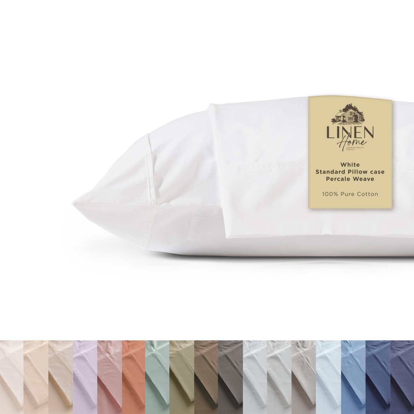 Linen Pillowcase Set Queen Linen product photo
