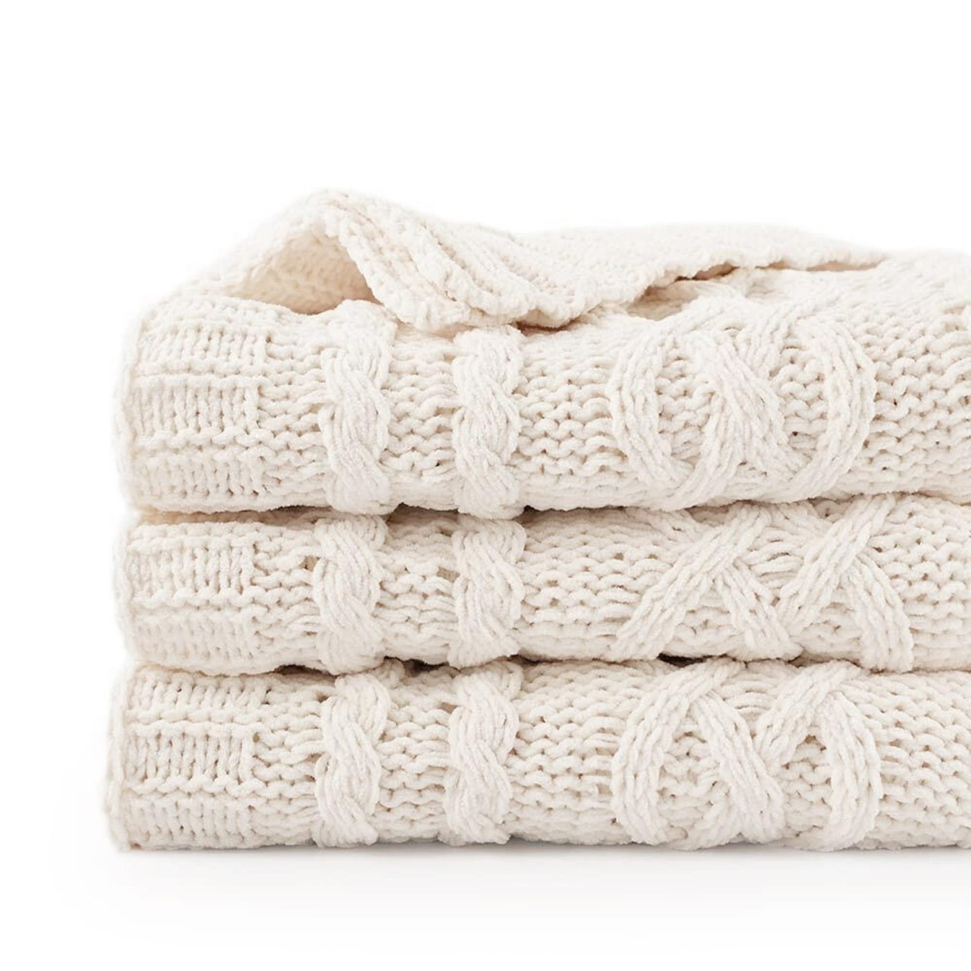 Linen Throw Blanket Sage product photo