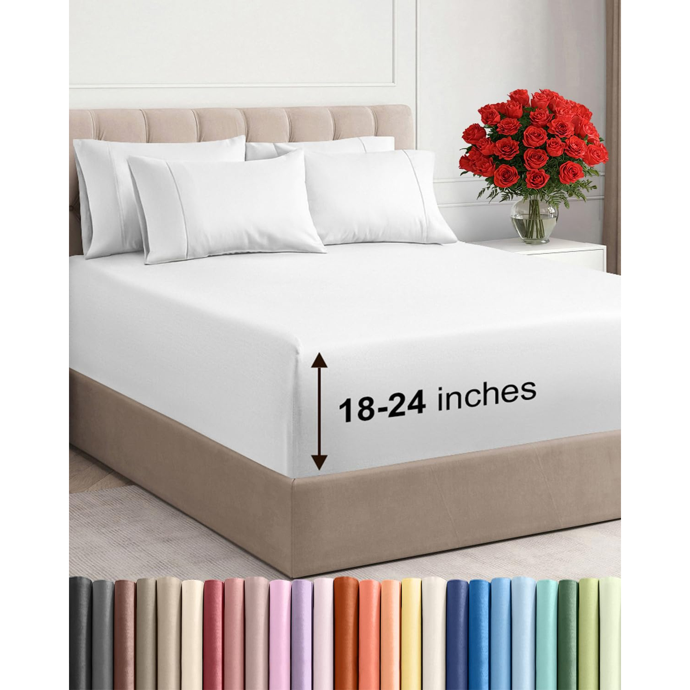 Cotton Sheet Set Queen product photo