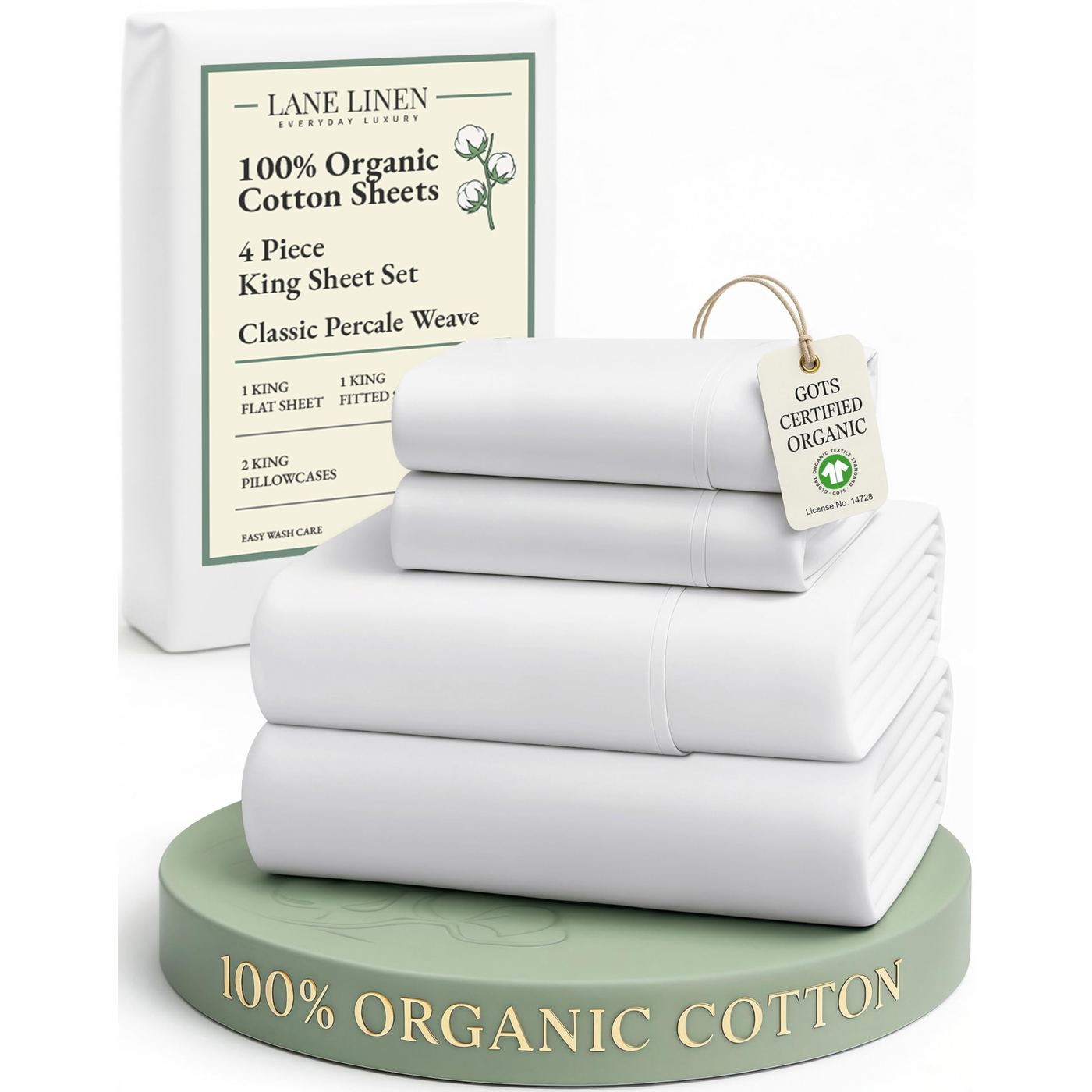 Cotton Sheet Set King product photo